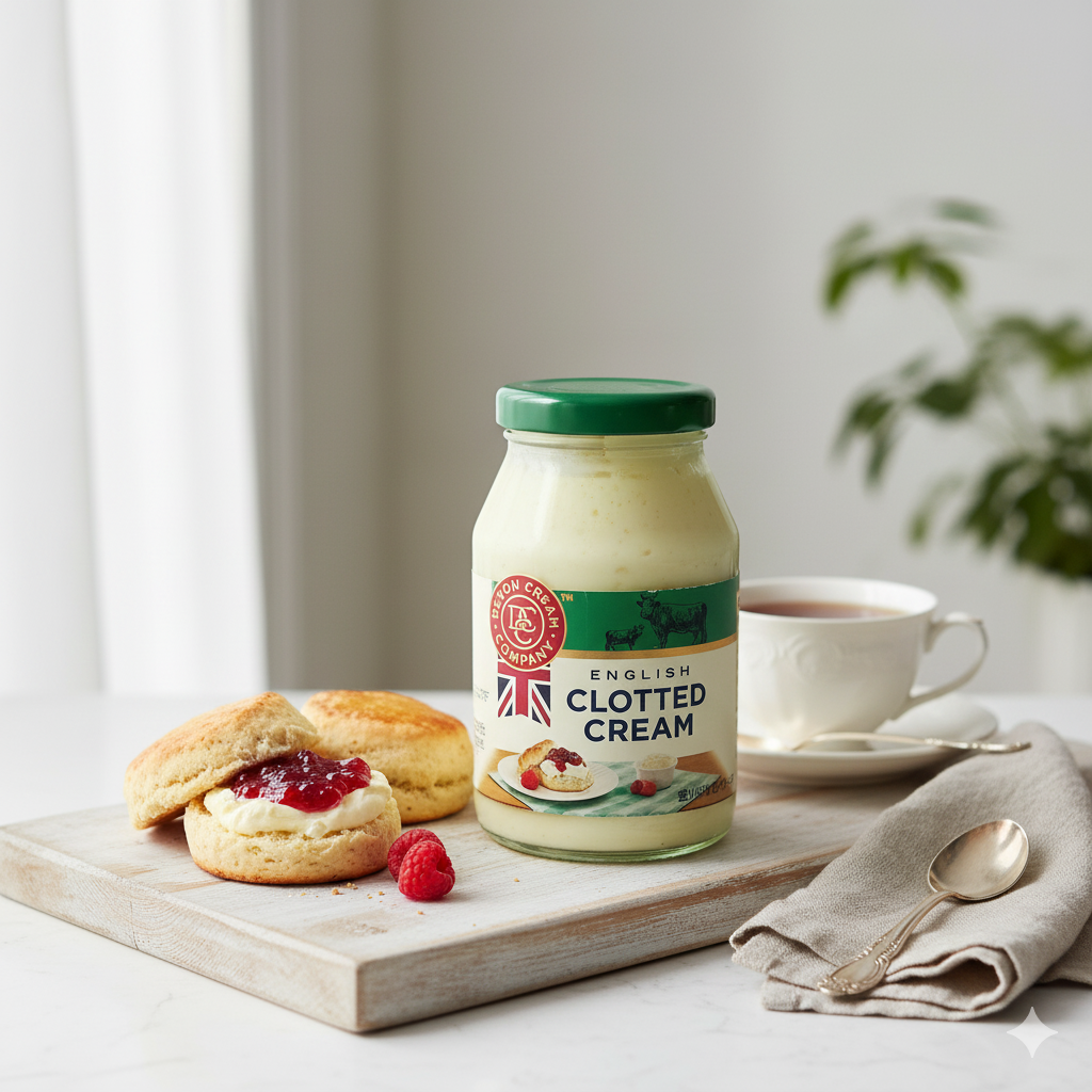 おうちカフェ格上げ！濃厚ミルクの贅沢クロテッドクリーム プレーン 170g