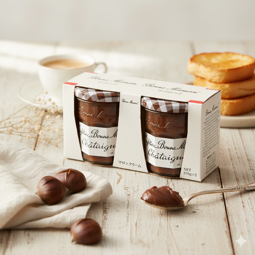フランスの秋を食卓に。ボンヌママン マロンクリーム徹底活用術