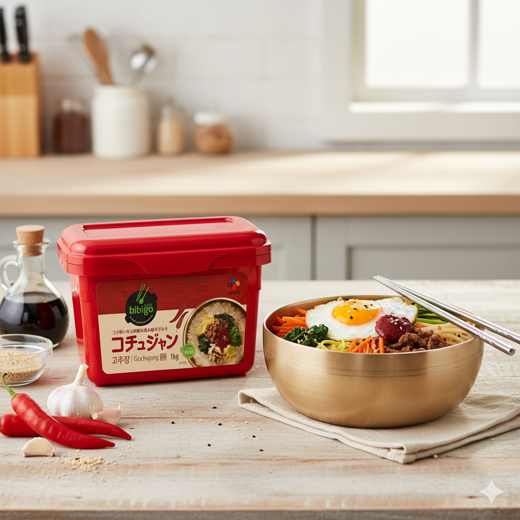 食卓の主役級。「ビビゴ コチュジャン 1kg」が拓く、奥深い旨辛の世界