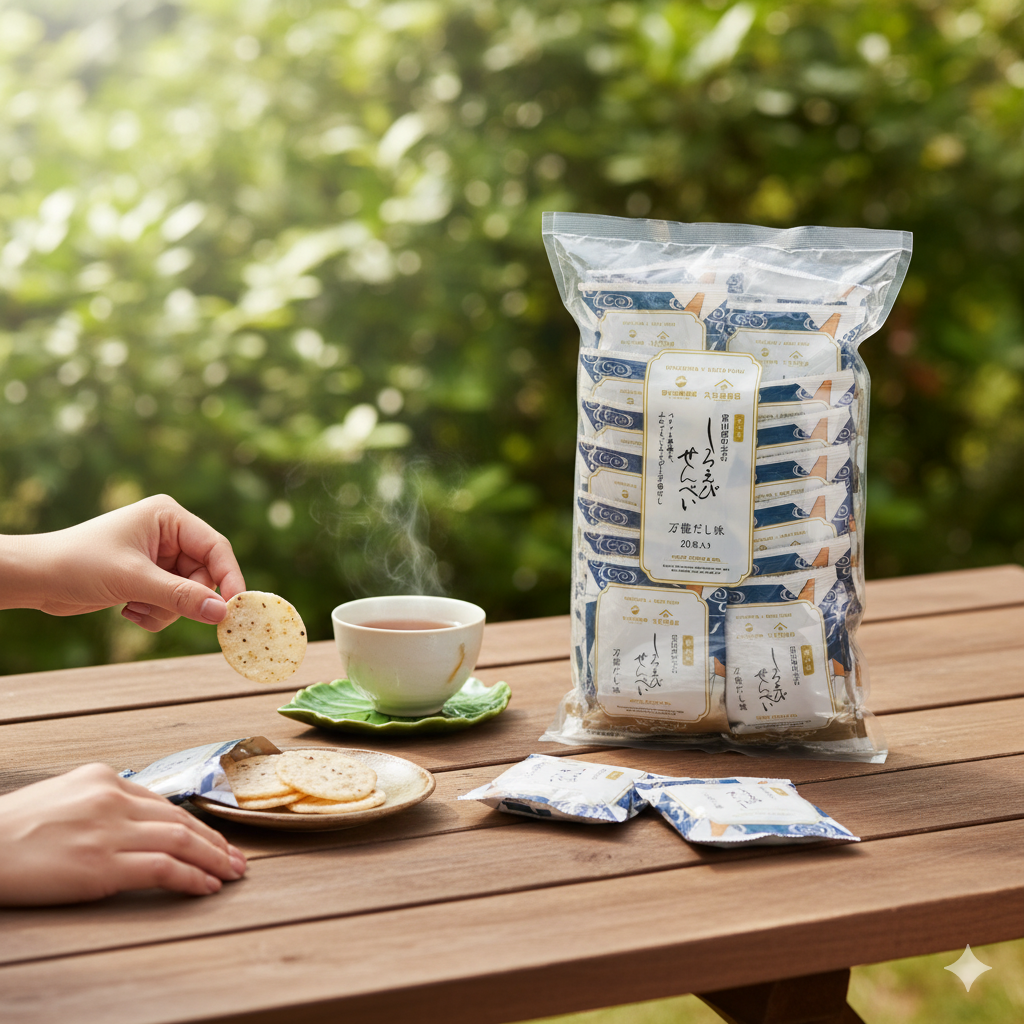 だし香る贅沢。コストコの「久世福しろえびせんべい」という発見