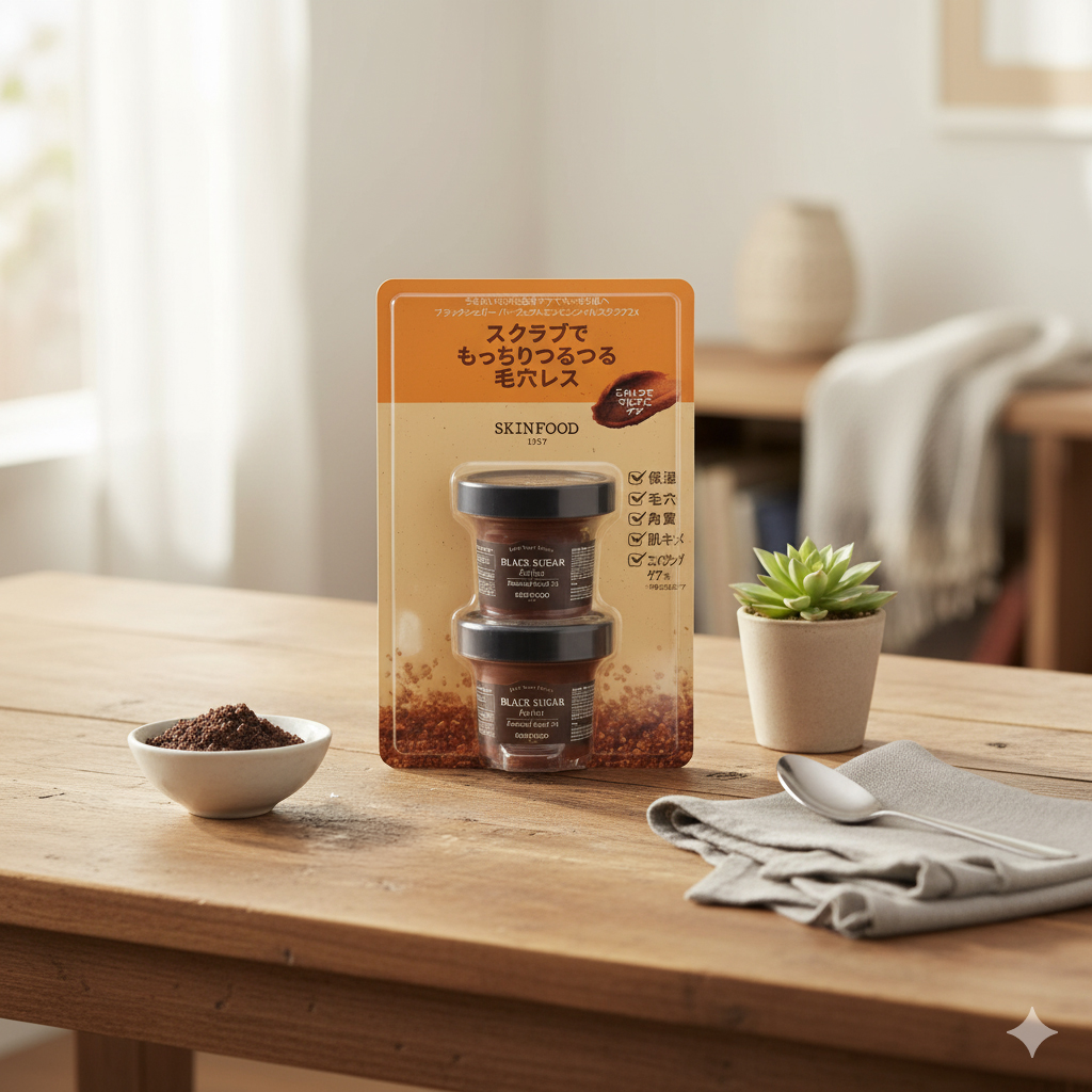 コストコで発見！スキンフード ブラックシュガーで叶える、うるおう角質ケア