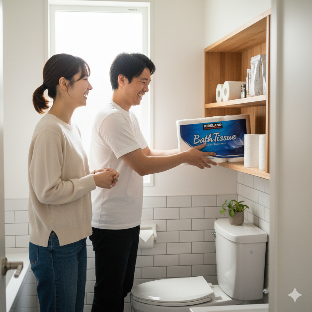 コストコの巨大な必需品！カークランドシグネチャートイレットペーパー ２枚重ね 30ロールの魅力