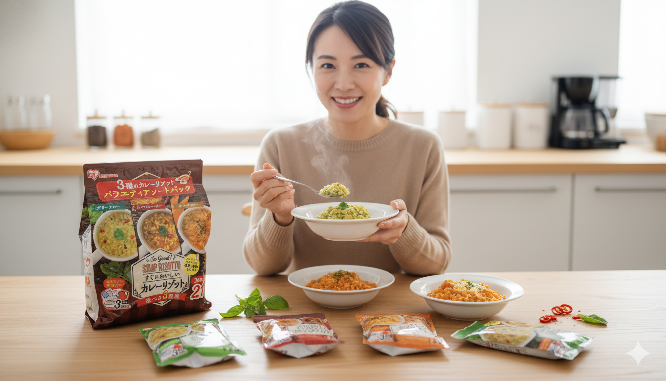 3種のカレーリゾットで瞬時にごちそう！コストコ「アイリスフーズ」は忙しい日の救世主！