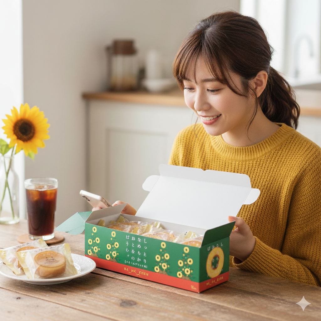 千年屋 しっとりなめらかおとなのばうむ。クリームブリュレ 16個入りを実食レポート！