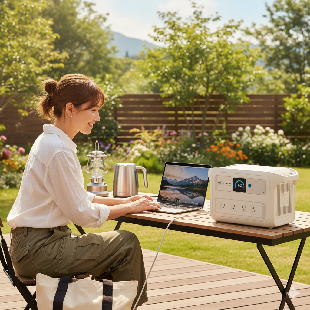 コストコで見つけた！ Anker Solix C1000 Plusで叶える高機動キャンプライフ