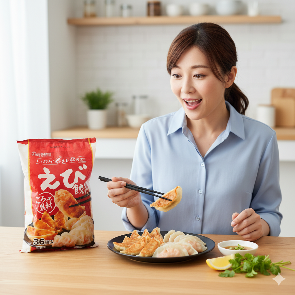 えび好きにはたまらない!プリプリ食感のコストコ新星「餃子計画 えび餃子」を深掘り!