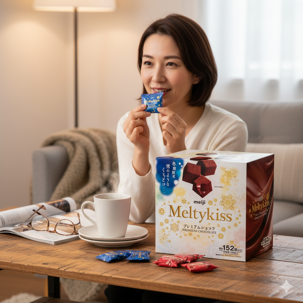 コストコ限定「メルティーキッスプレミアムショコラ 608g」で、至福の冬じたく